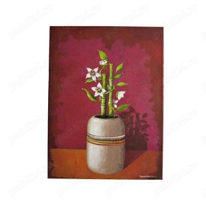 Tablouri flori pictate manual - imagine 6