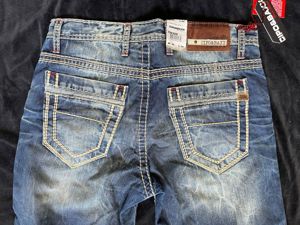 Blugi prespalati barbati regular fit Cipo&Baxx - imagine 7