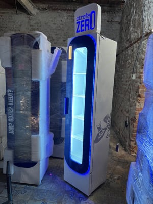 Vitrina frigorifica verticala slim 48cm Led