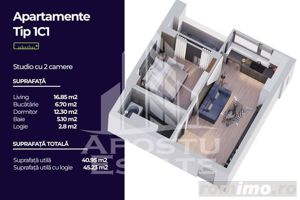 Apartament cu 2 camere, Torontalului - imagine 4