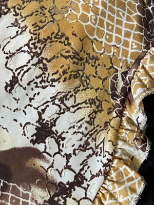 Rochie midi sexy imitatie piele sarpe reptile elastica mulata - imagine 8