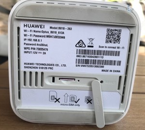 Router SIM HUAWEI CPE B818-263 LTE 4G, Dual Band - imagine 3