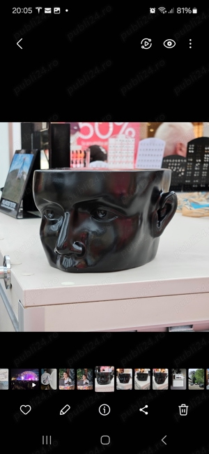 Cap manechin ochelari  - imagine 3