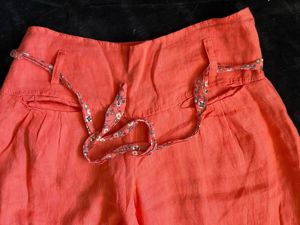 Pantaloni dama in pur corai salvari 