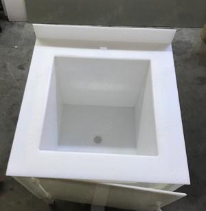 Butuc transare rama inox blat polietilenă HDPE - imagine 8