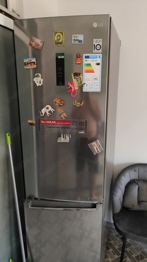 Piese de combina frigorifica LG defecta, sertare rafturi diverse  - imagine 2