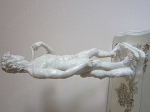 cadou rar David de Michelangelo replica semnata A.Santini 1960 Italia - imagine 4