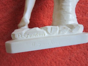 cadou rar David de Michelangelo replica semnata A.Santini 1960 Italia - imagine 6