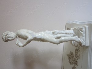 cadou rar David de Michelangelo replica semnata A.Santini 1960 Italia - imagine 5