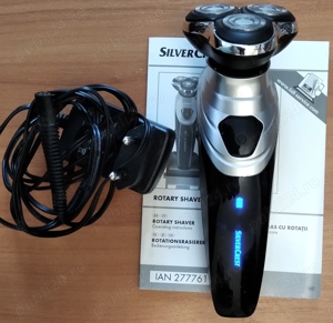 Aparat Ras Electric [Ud|Uscat] SilverCrest cu Acumulator, ca NOU la cutie cu Accesorii