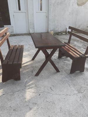 Canapele de exterior rustice