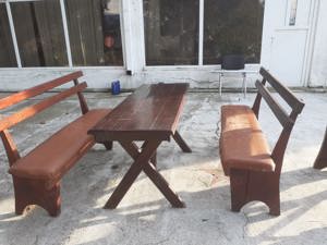 Canapele de exterior rustice