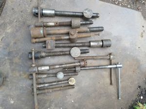 Șurub menghina,pt presă,filet patrat