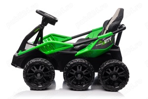 UTV electric pentru 2 copii Kinderauto MoonRider 6x6 180W 24V, Verde - imagine 2