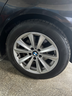 Jante originale + anvelope BMW F10 pe 17 inch - imagine 6