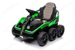 UTV electric pentru 2 copii Kinderauto MoonRider 6x6 180W 24V, Verde - imagine 7