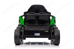 UTV electric pentru 2 copii Kinderauto MoonRider 6x6 180W 24V, Verde - imagine 4