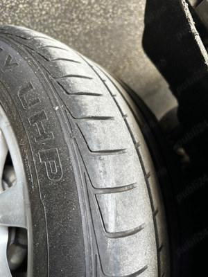 Jante originale + anvelope BMW F10 pe 17 inch - imagine 3