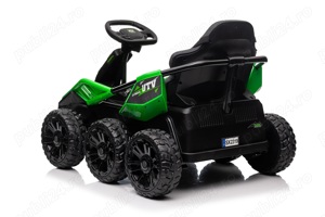 UTV electric pentru 2 copii Kinderauto MoonRider 6x6 180W 24V, Verde - imagine 3