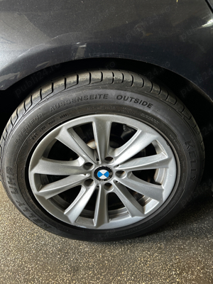 Jante originale + anvelope BMW F10 pe 17 inch - imagine 5