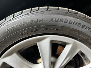 Jante originale + anvelope BMW F10 pe 17 inch