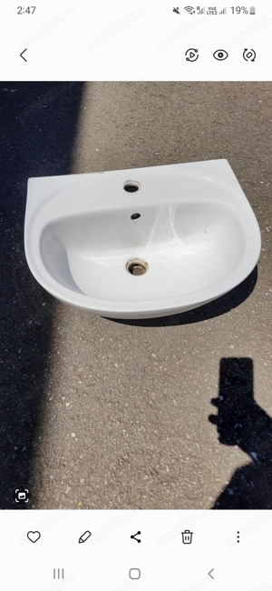 Chiuvetă baie cu picior