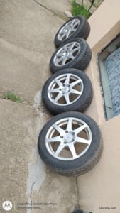 Jante aluminiu 16 cu anvelope iarnă  - imagine 2