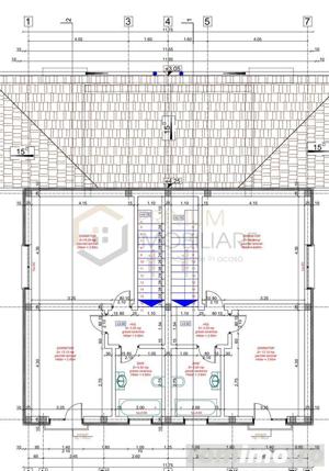 Duplex - bucatarie inchisa - dormitor la parter - toate utilitatile - imagine 3