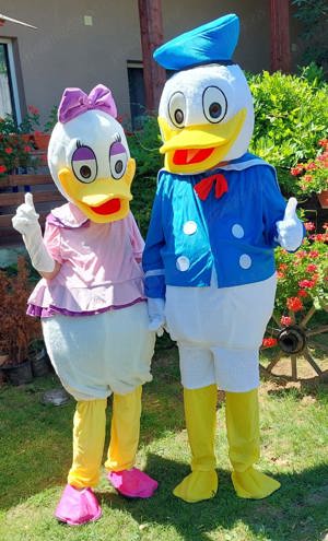 Costume Cosplay Mascote de Donald si Daisy sau Tom si Jerry Evenimente, petreceri, carnaval, nou - imagine 5