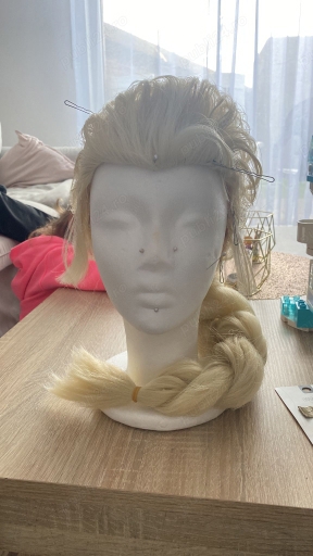 Costume Cosplay Princessa Elsa Frozen adult, XXL, cu peruca, petreceri, carnaval, Evenimente, nou - imagine 7