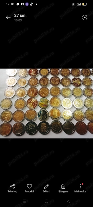 Vand monezi 2euro,schimb cu casa la Batonya,langa Turnu,Arad - imagine 3