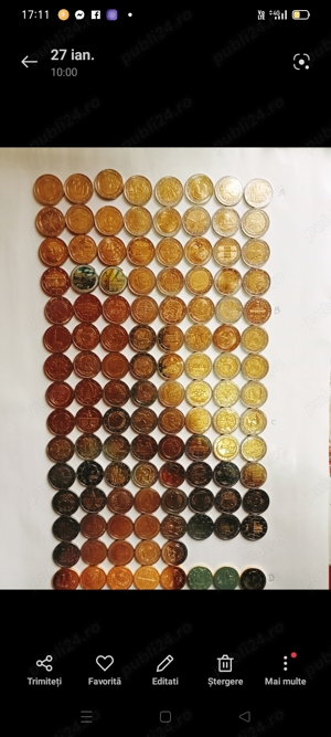 Vand monezi 2euro,schimb cu casa la Batonya,langa Turnu,Arad