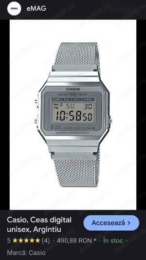 ceas casio unisex