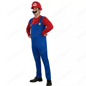 Costume Cosplay Mascote Super Mario si Luigi, Evenimente, petreceri, carnaval, nou - imagine 8