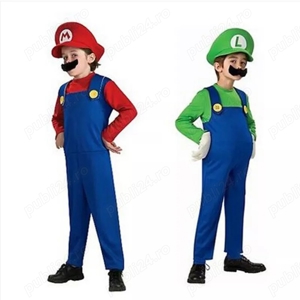 Costume Cosplay Mascote Super Mario si Luigi, Evenimente, petreceri, carnaval, nou - imagine 7