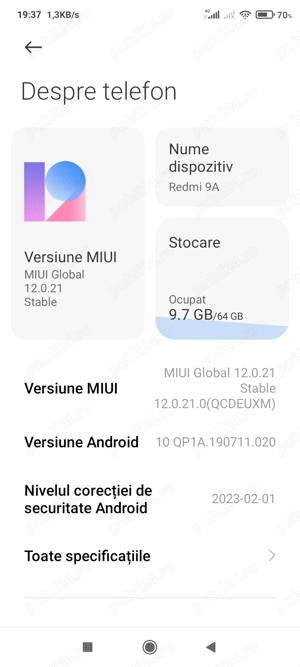 Telefon Xiaomi Redmi 9a  - imagine 7