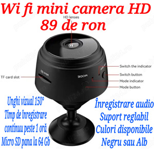 Mini camera HD wi-fi