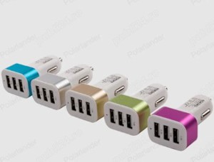 Incarcator cu 3 porturi auto