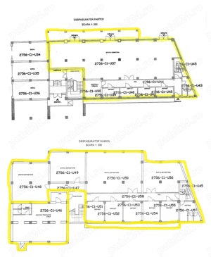 Spatiu comercial - 268 mp parter + 423 mp demisol + parcare privata - imagine 3