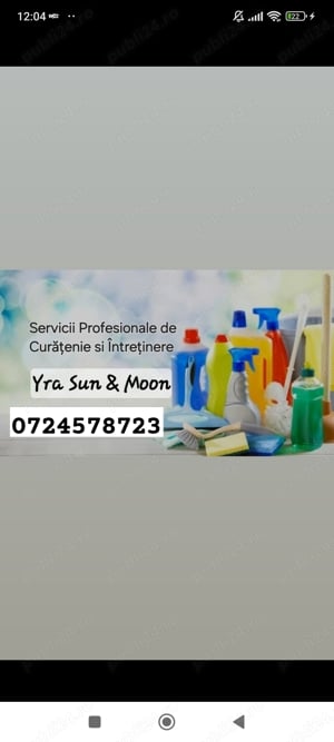 Curățenie regim hotelier 