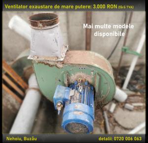 Ventilator exaustare de mare putere