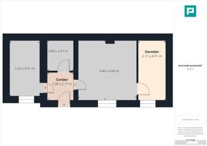 Apartament 2 camere la curte comună - imagine 20