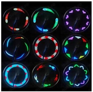 Lumini LED RGB Dynamic pentru spite bicicleta - imagine 7