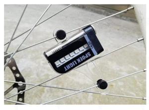 Lumini LED RGB Dynamic pentru spite bicicleta - imagine 5