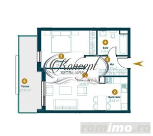Apartament ultrafinisat in bloc nou - imagine 14