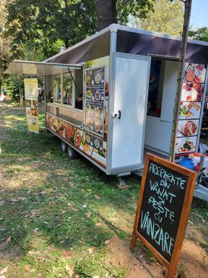 Rulotă comercială fast-food , food-track, inchiriere-leasing-vanzare