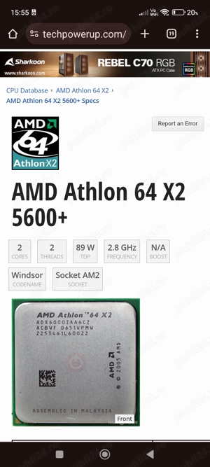 KIT Amd Dual Core 6500+ Am2 - imagine 2