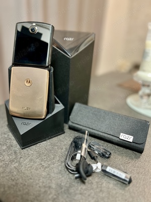 Telefon MOTOROLA Razr, 128GB, 6GB RAM, eSIM, Blush Gold - imagine 5