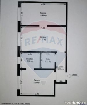 Apartament cu 3 camere de închiriat în zona Intim - imagine 11