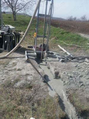 Foraj put apa, sonde termale pt pompe caldura..Instalație foraj de dimensiuni mici - imagine 3